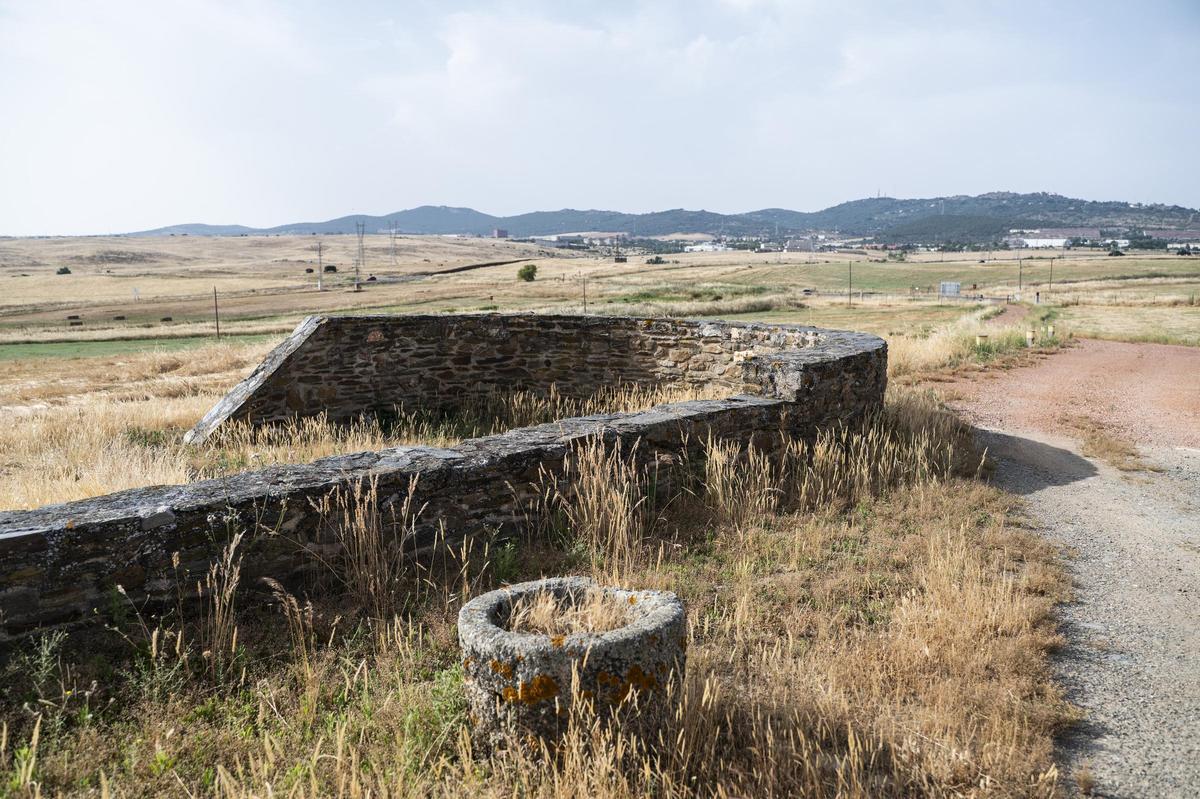Campamento romano en Cáceres el Viejo.