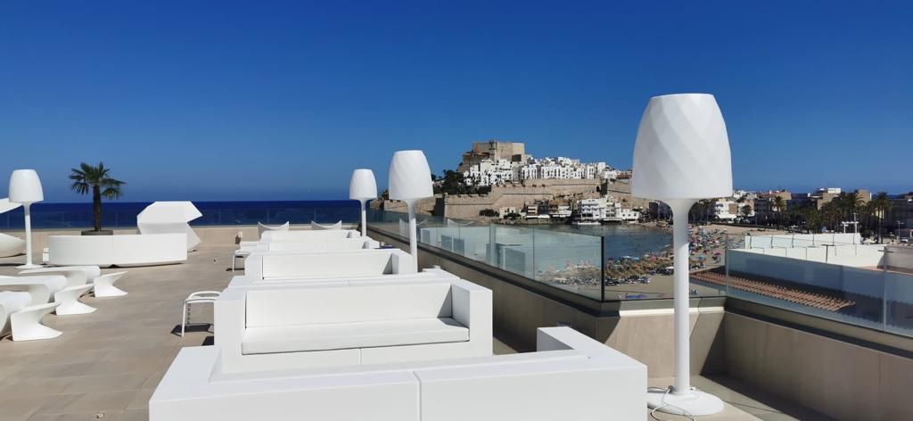 La nueva terraza del Hotel & Spa Castillo de Peñíscola que ofrece las mejores vistas