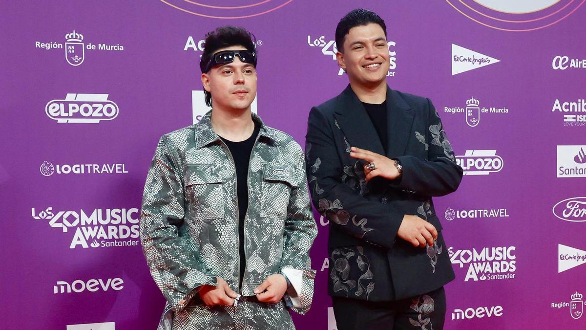 La alfombra roja de los 40 Music Awards en el Roig Arena de Valencia