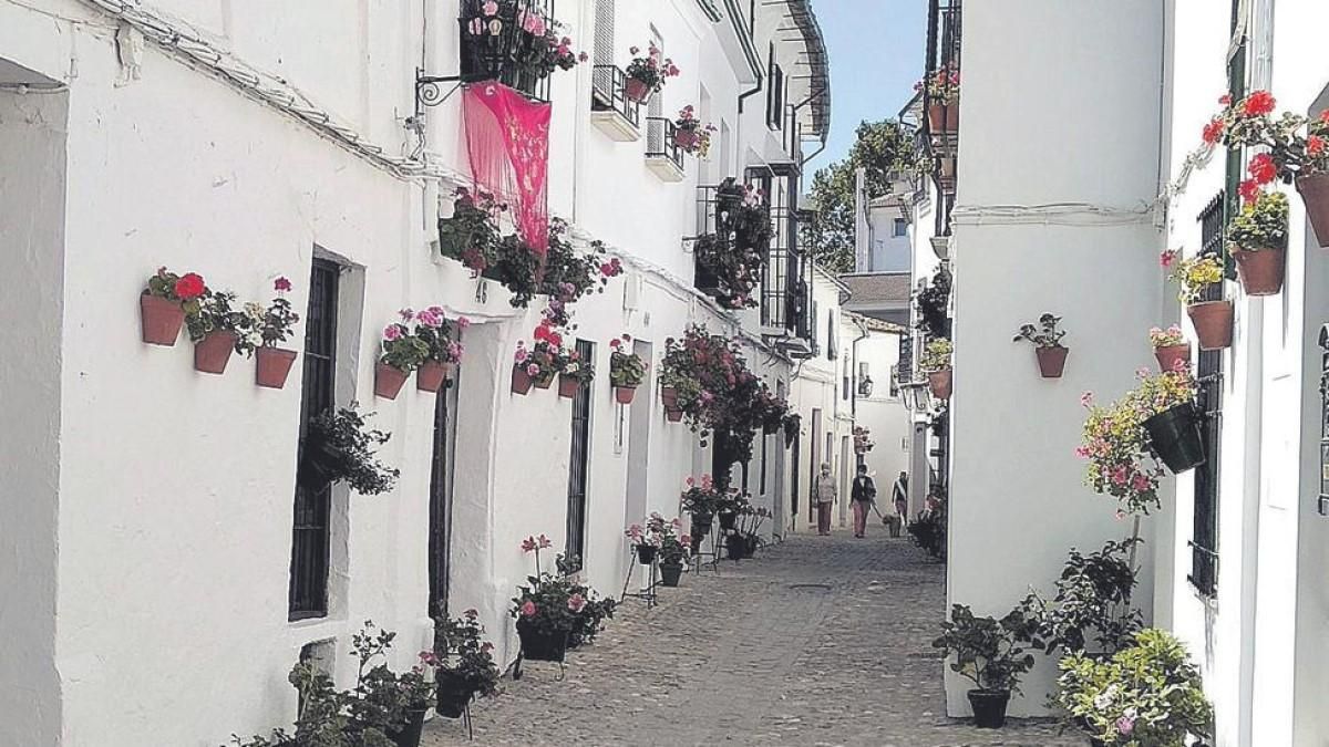 Imagen del barrio de la Villa de Priego.