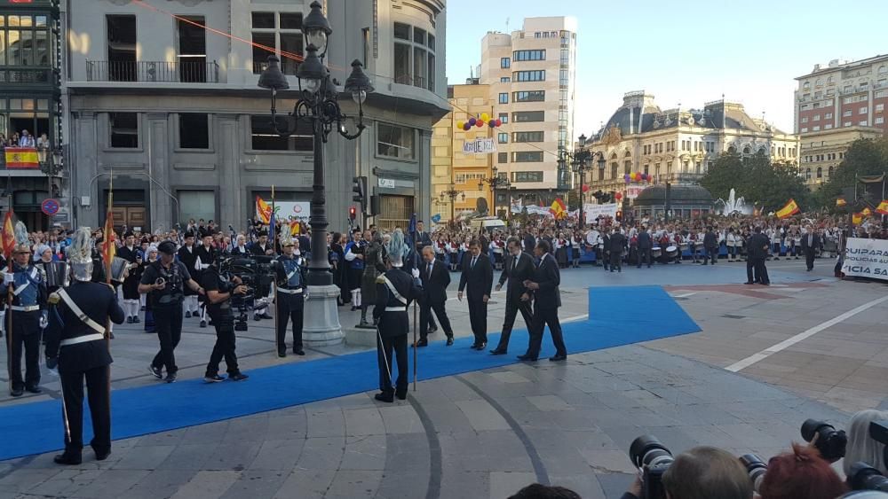 Alfombra azul de los premios "Princesa de Asturias" 2017