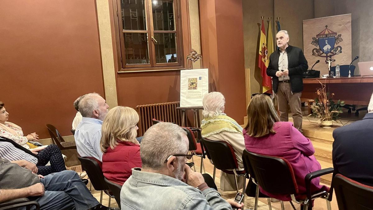 Un momento de la conferencia.