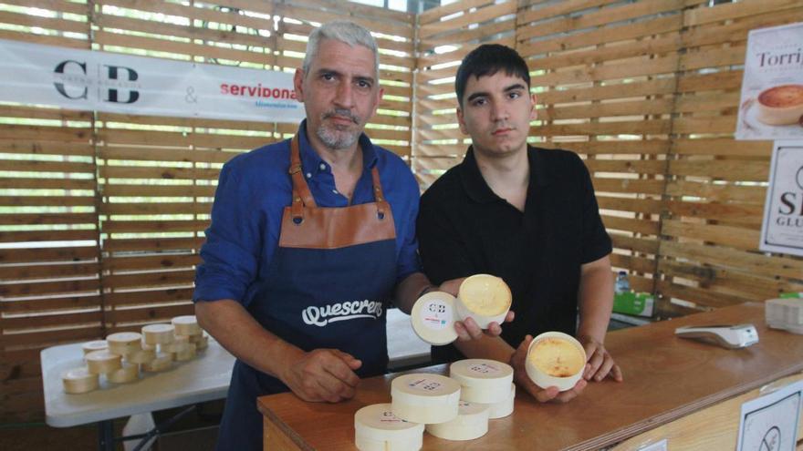 e a la tarta de queso: el Cheesecake Fest arrasa en el Campo da Feira