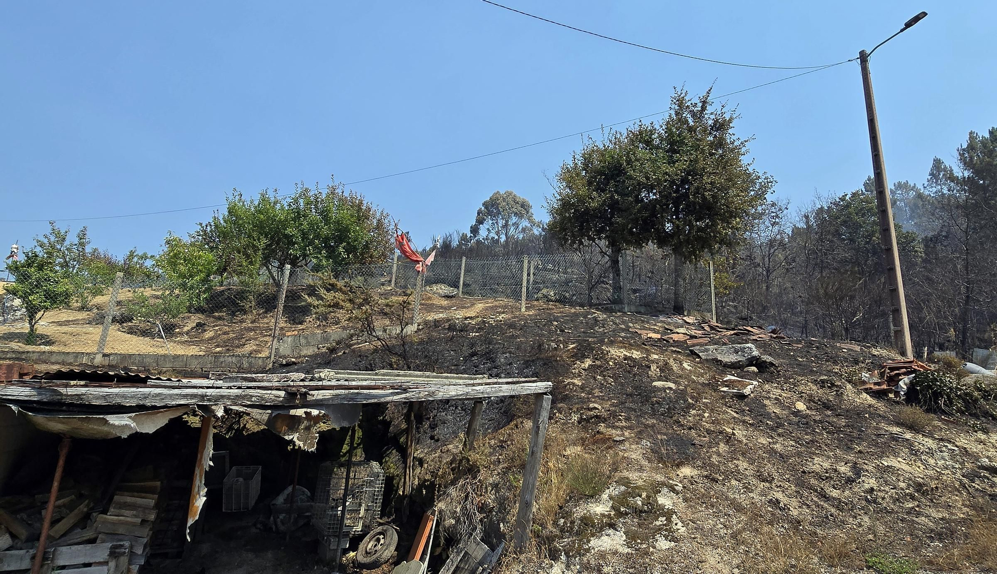Los incendios sacuden Galicia