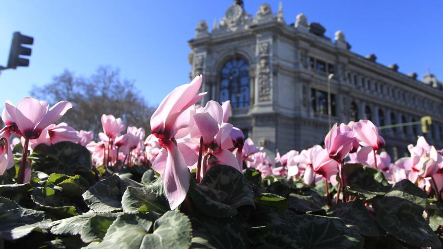 Fachada del Banco de España.