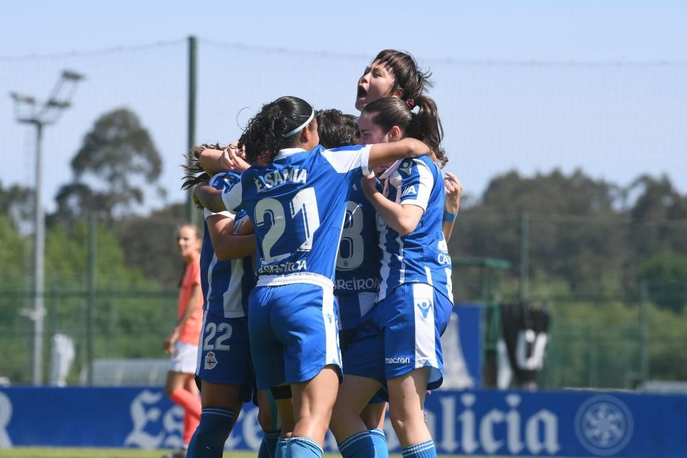 El Dépor golea y se mete en la final para subir