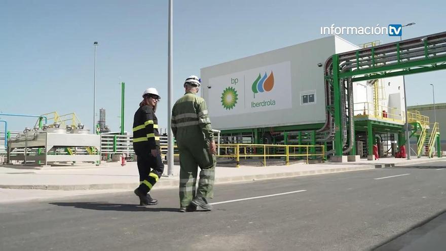 bp e Iberdrola planean ampliar su producción de hidrógeno verde en Castellón tras recibir hasta 211 millones de fondos europeos