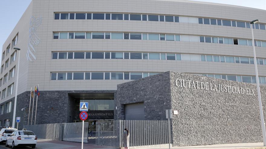 Fachada de la Ciutat de la Justicia de la Audiencia de Alicante