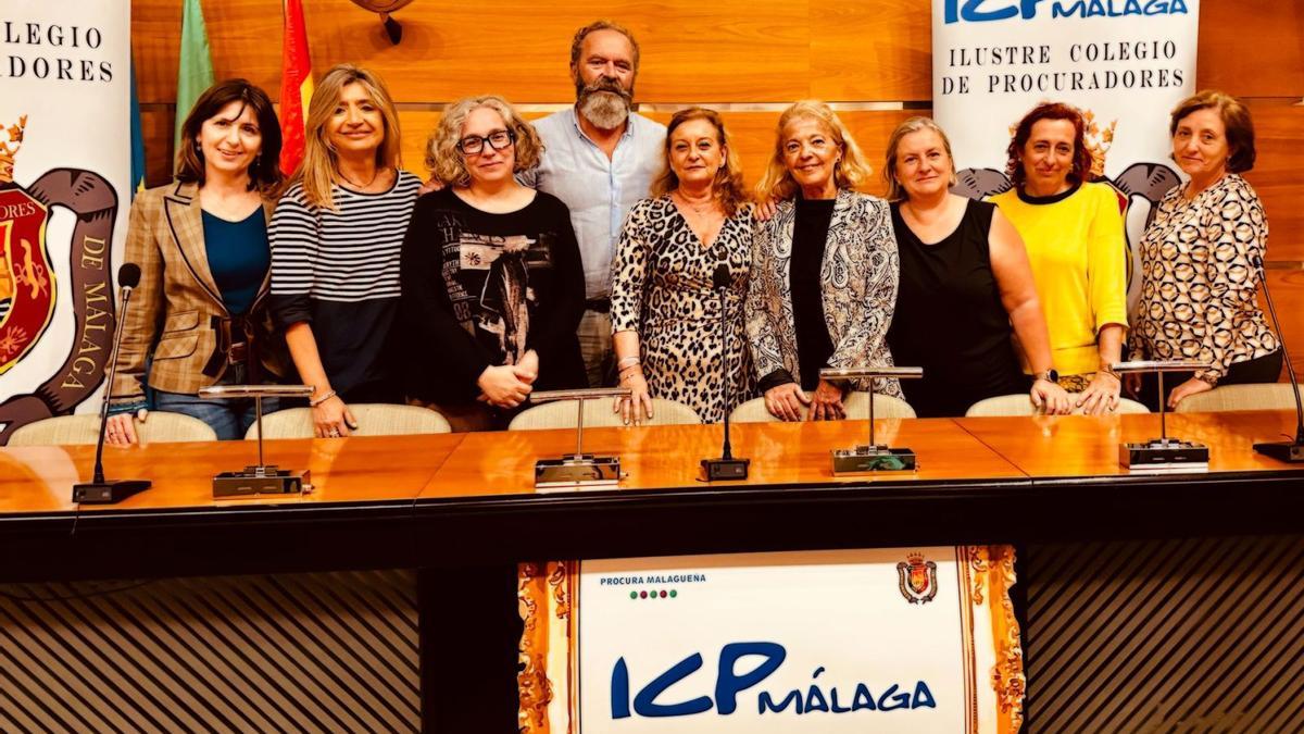 Junta de gobierno del Colegio de Procuradores de Málaga | LA OPINIÓN
