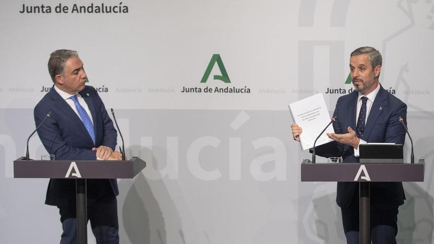 Feijóo reclama en exclusiva a los consejeros andaluces Bendodo y Bravo