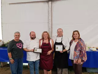 El restaurante La Campana se hace con el premio del jurado en el Concurso de Tapas Ecológicas con "Llanera Canela"