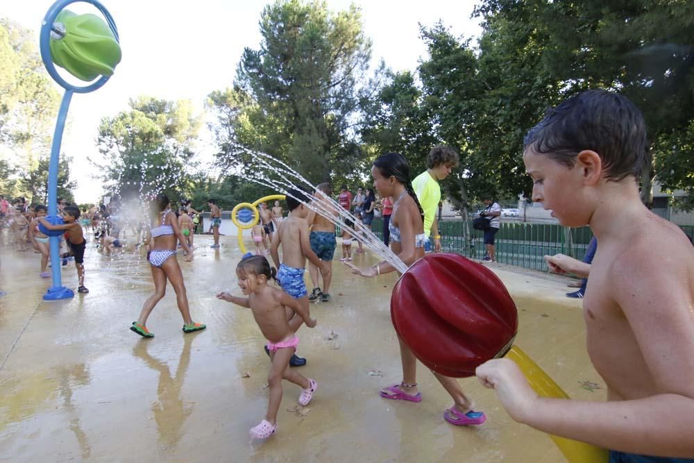 Tarde de bañador en la Ciudad de los Niños