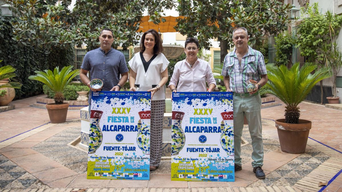 Presentación del cartel del evento.