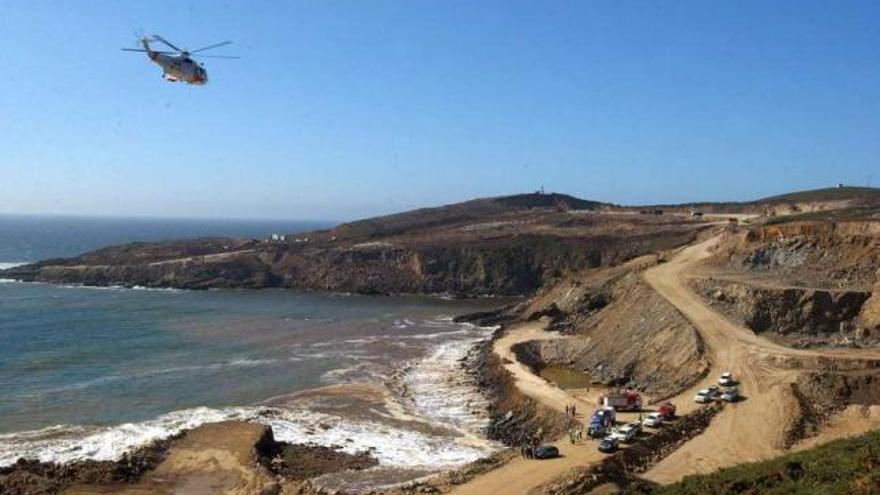 Aspecto de la zona de obras en la fecha en que ocurrió el accidente. / carlos pardellas