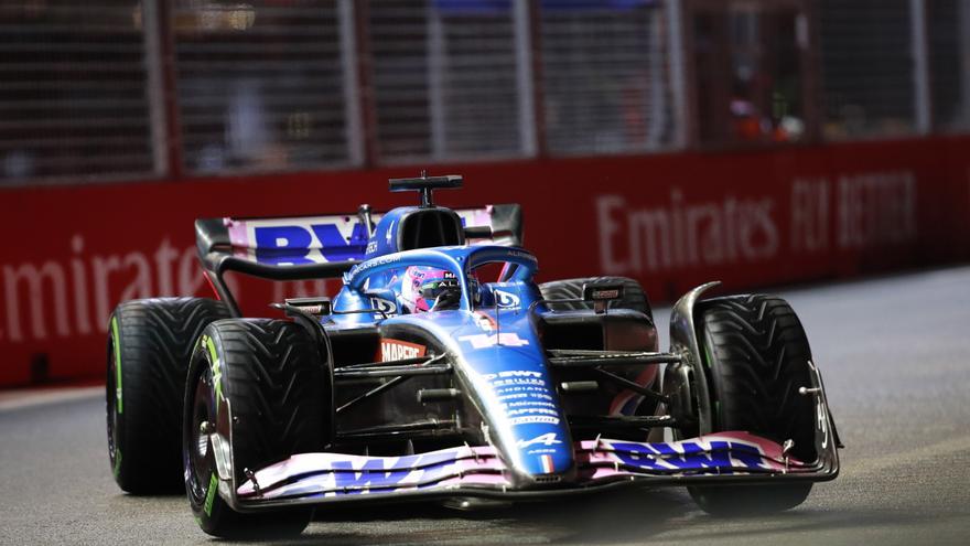 Alonso y Sainz saldrán 5º y 4º en el GP de Singapur