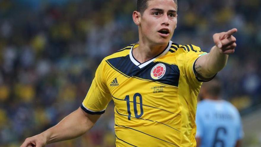 El colombiano James Rodríguez, nuevo jugador del Real Madrid