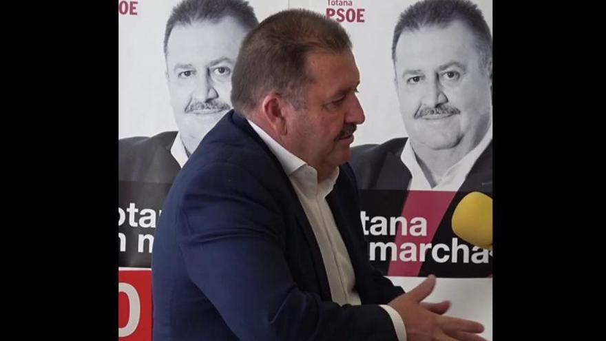 Declaraciones del candidato del PSOE en Totana 3 días antes de las elecciones