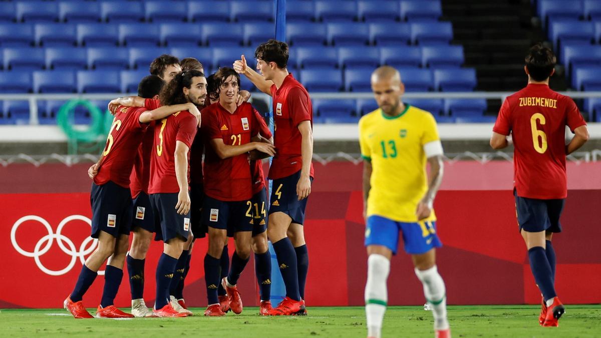 Tokio 2020, final de fútbol: Brasil - España