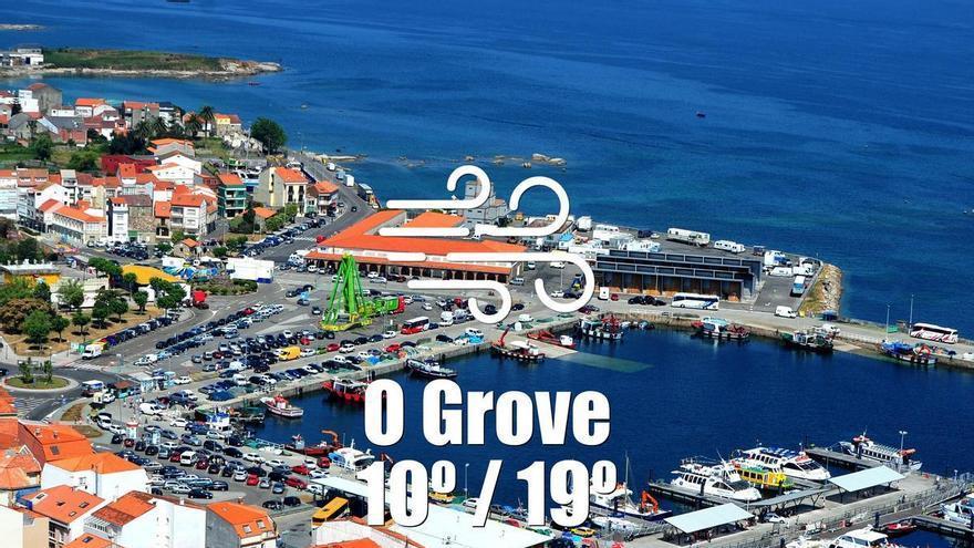 El tiempo en O Grove: previsión meteorológica para hoy, viernes 27 de marzo