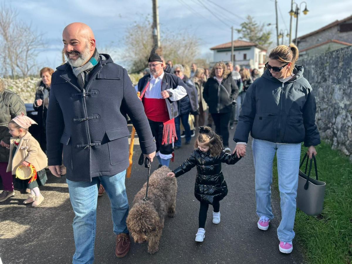 Fiesta de San Antón en Cuerres (Ribadesella)