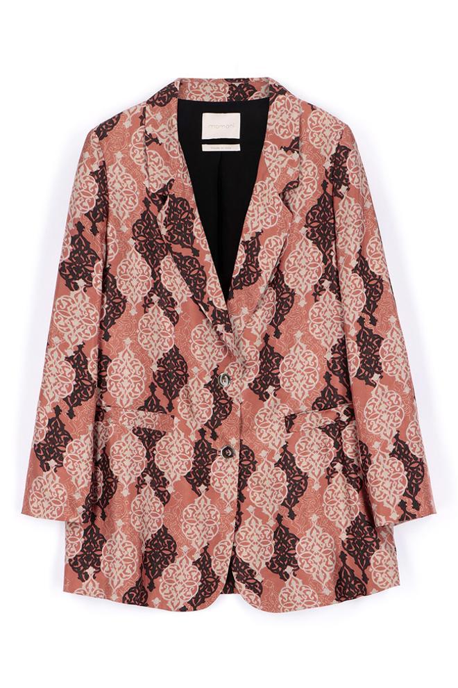 Blazer con estampado jacquard de Momoni