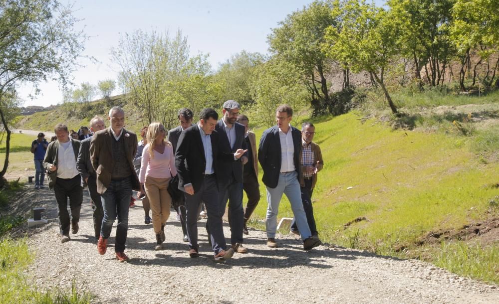 Inauguración del Bosque de Galicia