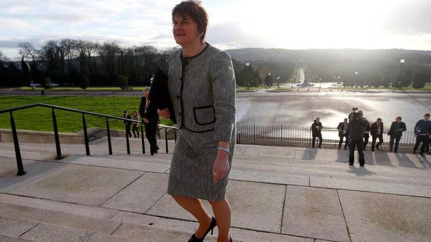 Arlene Foster, primera mujer al frente del Gobierno de Irlanda del Norte