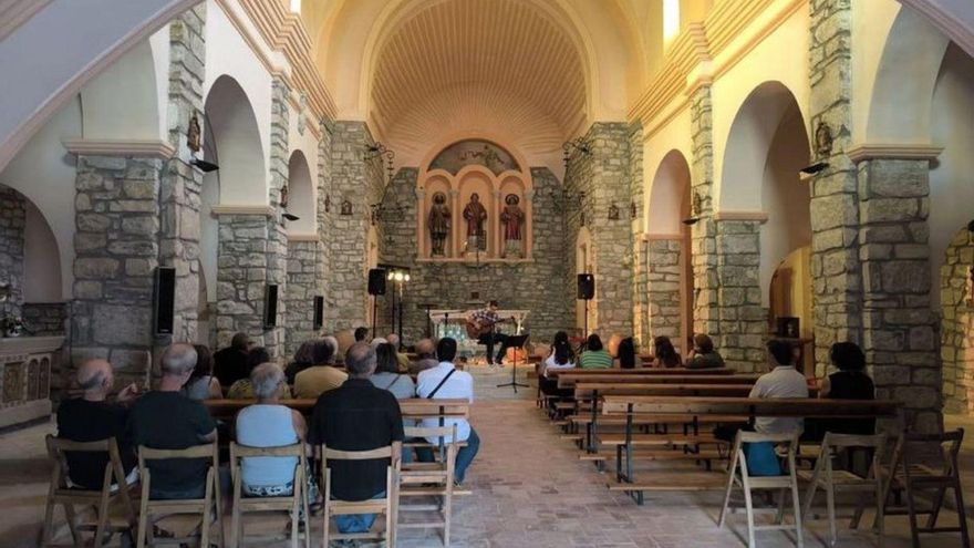 Sant Llorenç d’Argençola gaudeix d’un concert de guitarra clàssica a càrrec de Carles Brufal