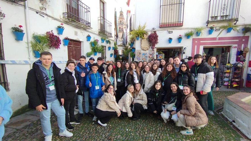 El IES Sácilis de Pedro Abad y el Liceo Vanini, de Italia, reivindican las fortalezas del sur en ambos países