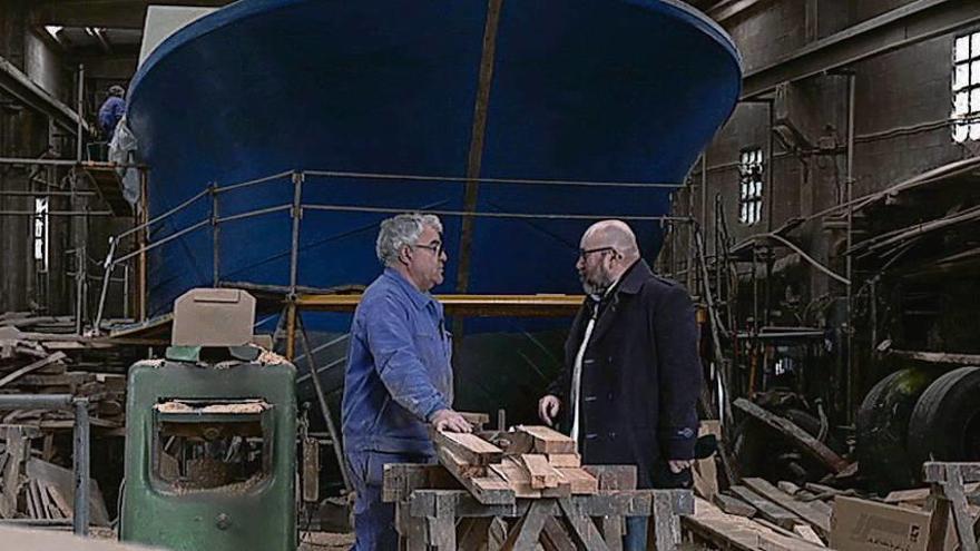 &#039;Pescadores de Historias&#039; visita hoy las carpinterías de ribeira en la ría de Arousa