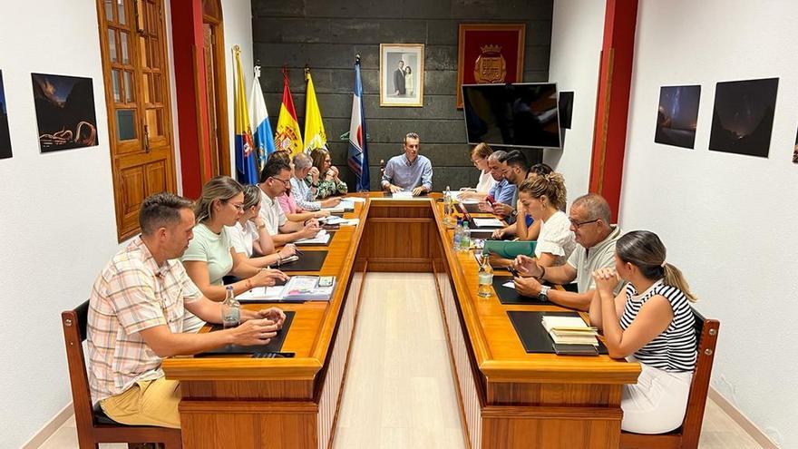 El pleno del Ayuntamiento de La Aldea de San Nicolás aprueba la estructura organizativa del nuevo gobierno local
