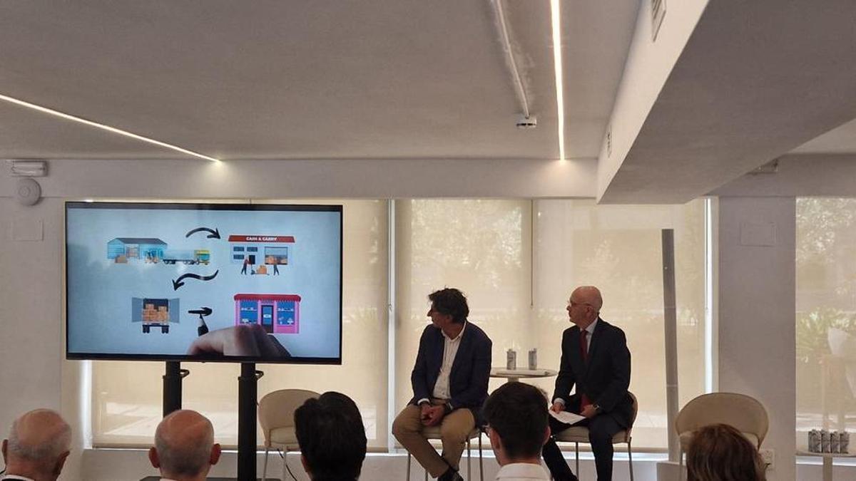 Un momento de la presentación del informe de Asedas sobre la formación de precios en la industria agroalimentaria.