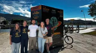 Nigrán celebra «Cinema a pedal», su primer festival de cine, con películas de veinte países