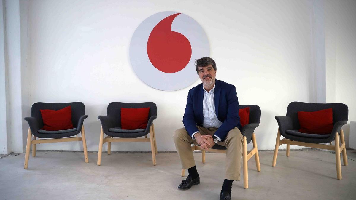 Jesús Amores, director del Vodafone Innovation Hub de Málaga.