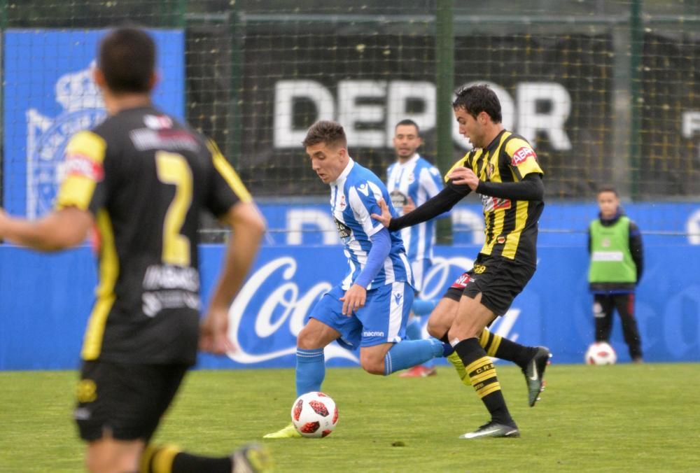 El Fabril le gana 2-1 al Rápido en Abegondo