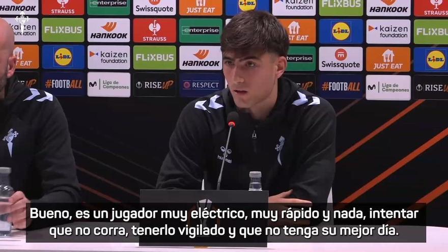 Javi Rodríguez: "Intentaremos que Endrick no tenga su mejor día"