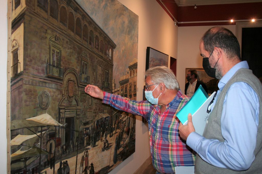 Exposición en Lorca del pintor Manuel Muñoz Barberán