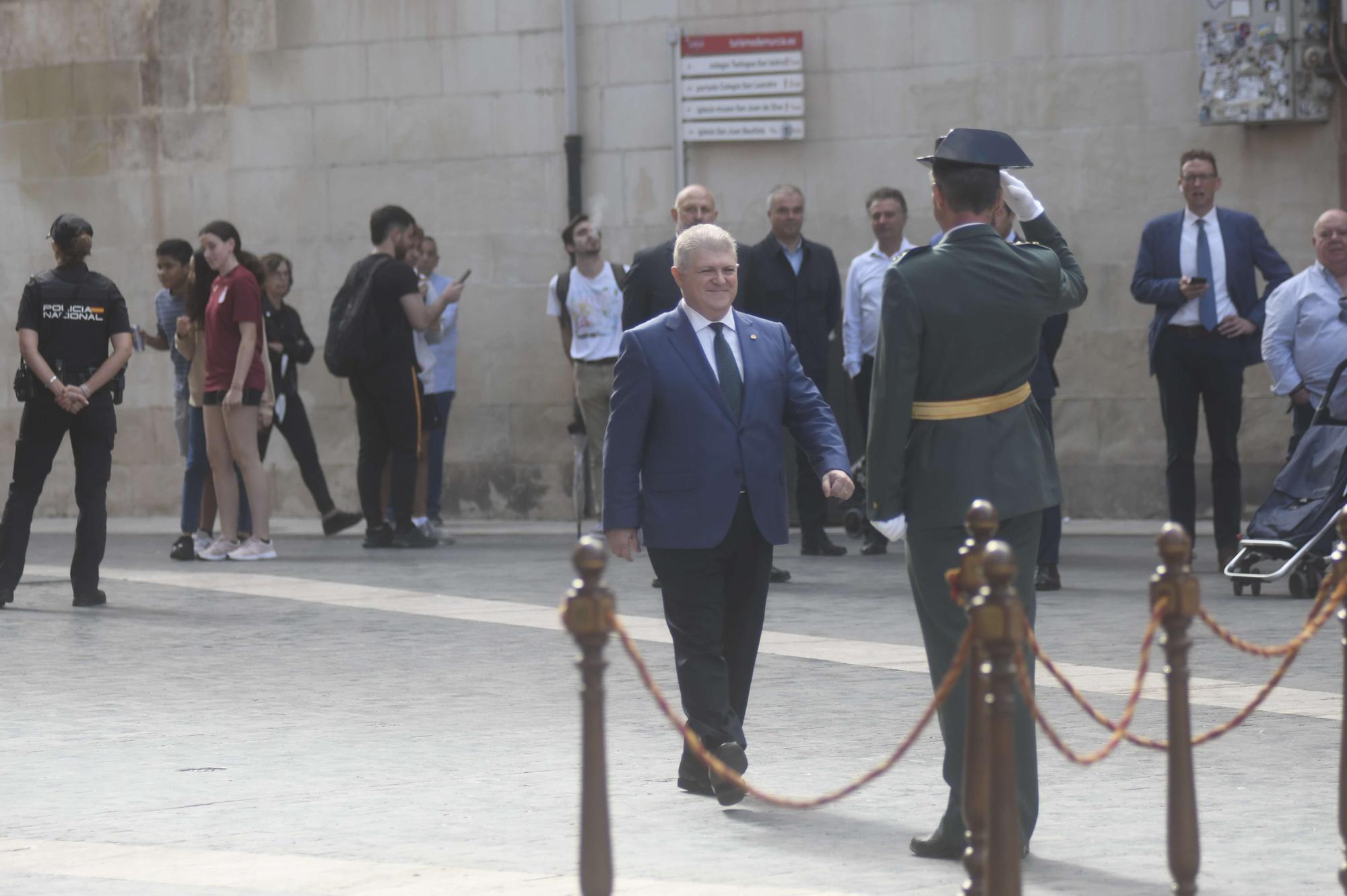 Acto institucional de la Guardia Civil en Murcia por el día de su Patrona