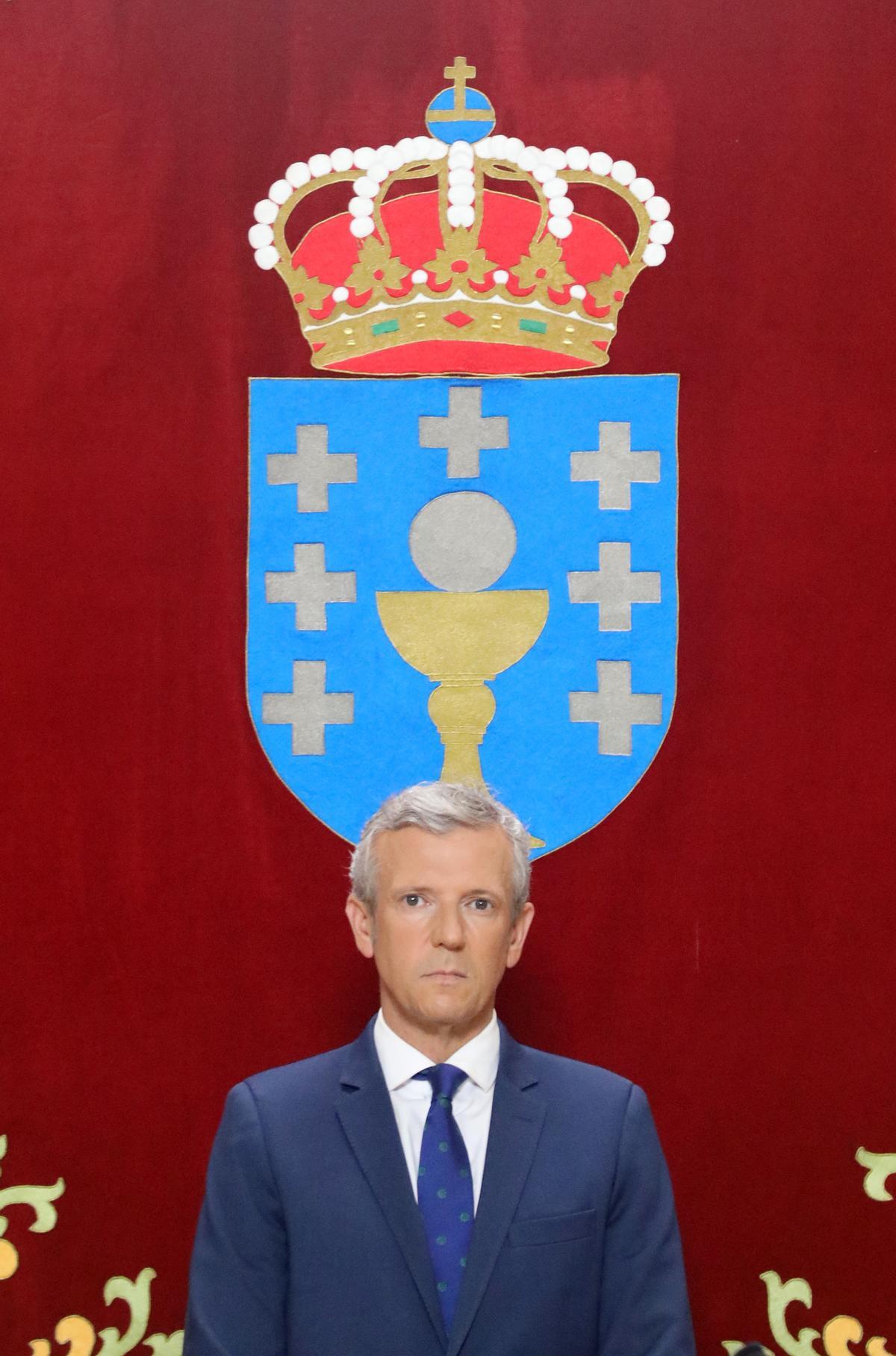 Así fue la toma de posesión de Alfonso Rueda como presidente de la Xunta
