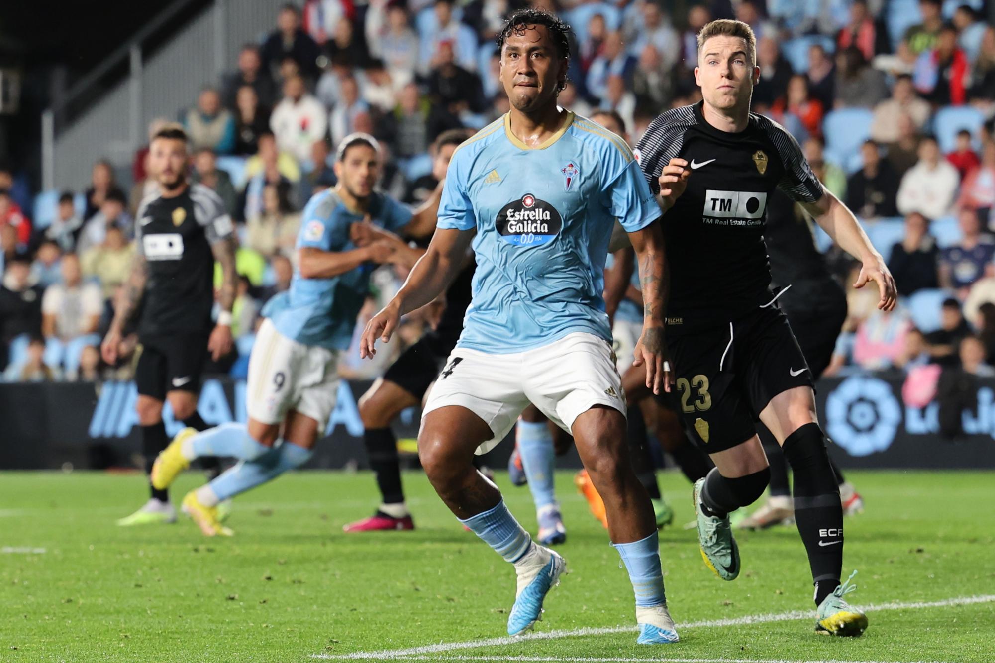 El Celta-Elche, en imágenes