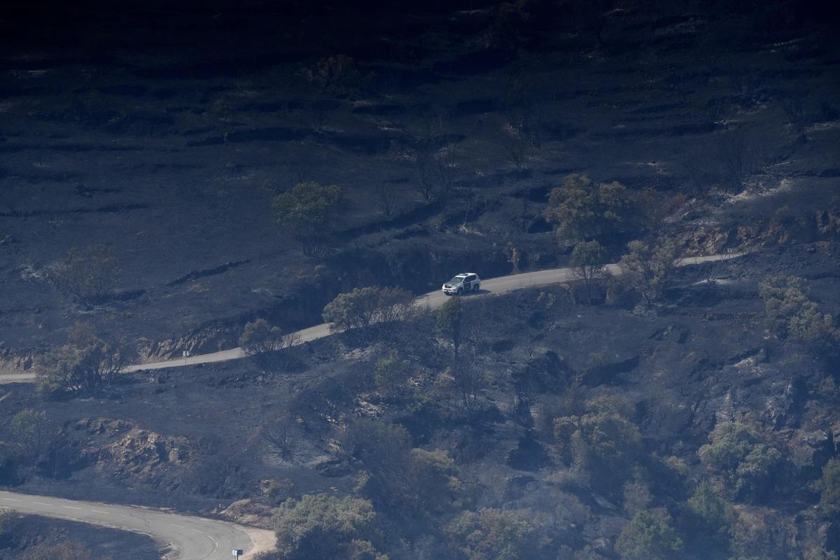 GALERÍA | El paisaje después de incendio en Fermoselle