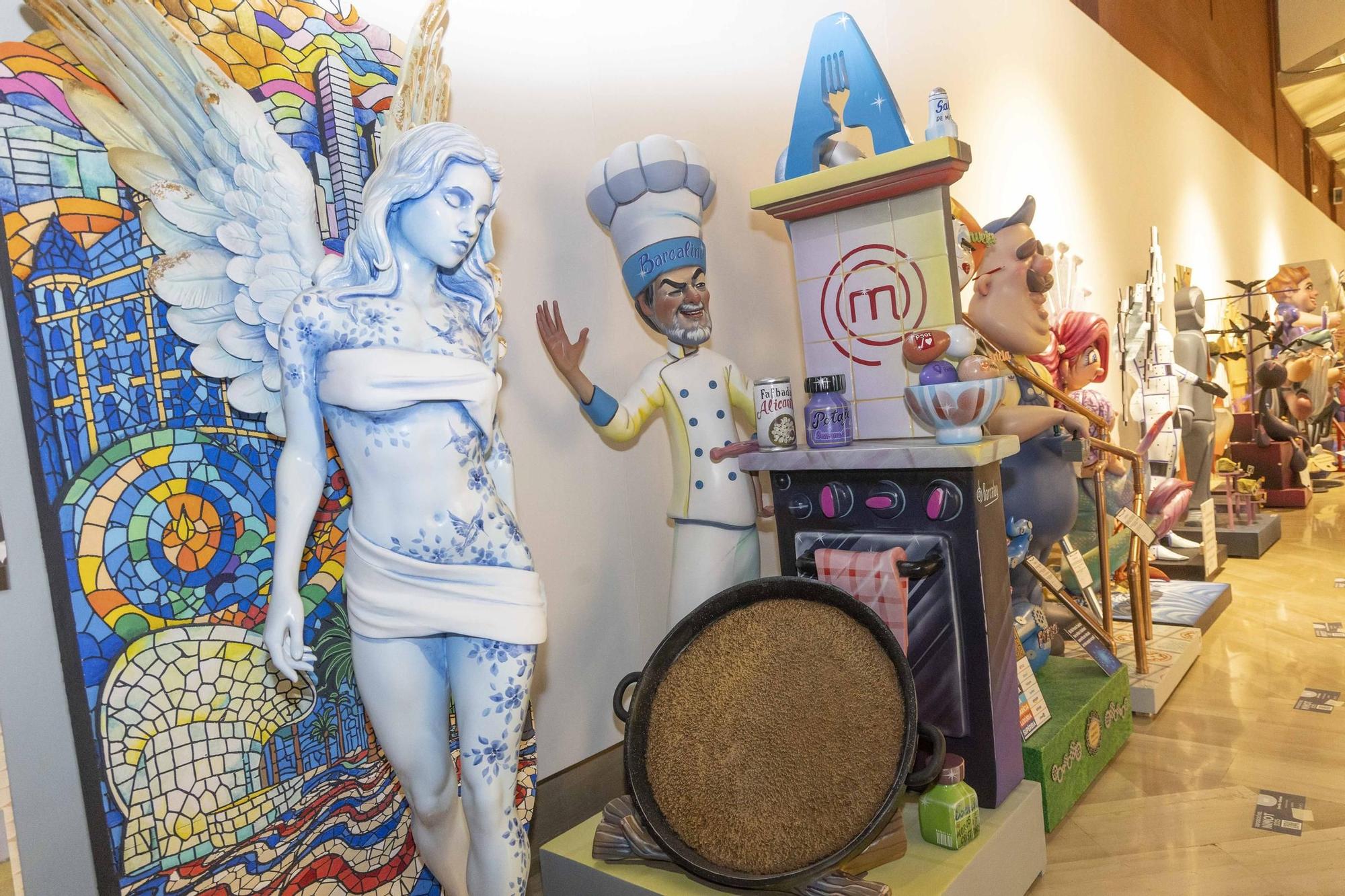 La exposición del Ninot, un homenaje a Pedro Luis Sirvent