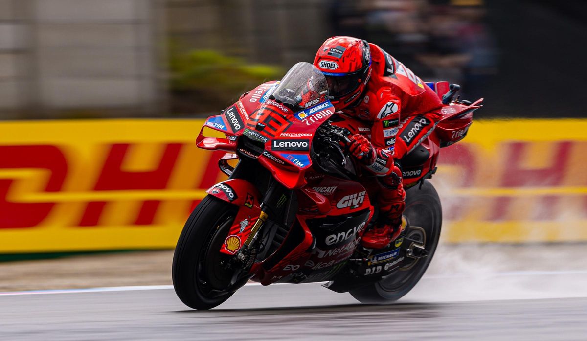 Marc Márquez ha logrado, hoy, en Brno, su octava pole de la temporada.
