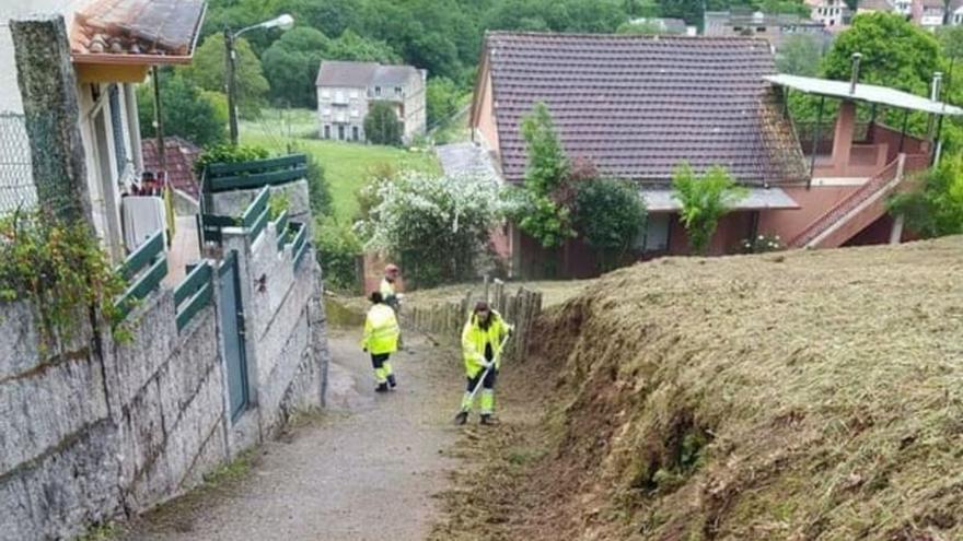 Redondela destina un millón de euros para el desbroce de viales