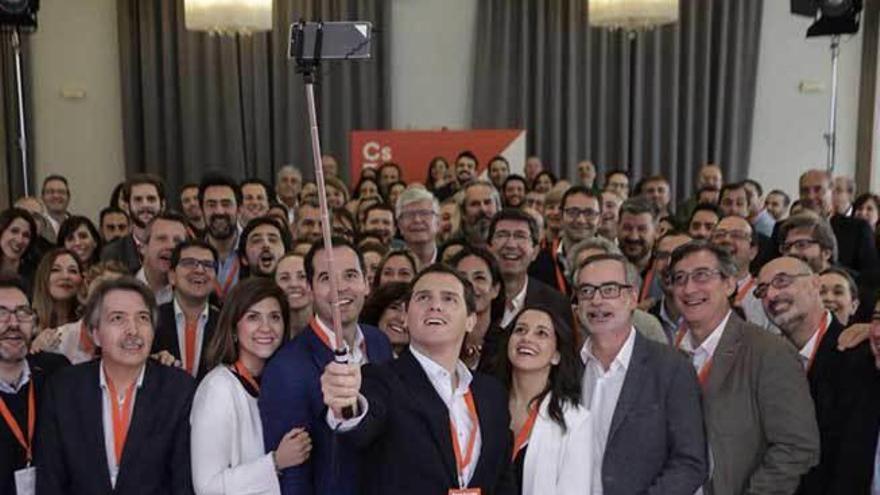 El comité autonómico de Ciudadanos, con Albert Rivera