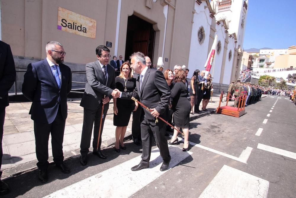 Ángel Víctor Torres, en Candelaria