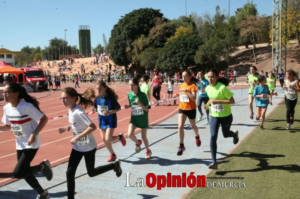 Final Cross Escolar de Lorca. Alevín femenino