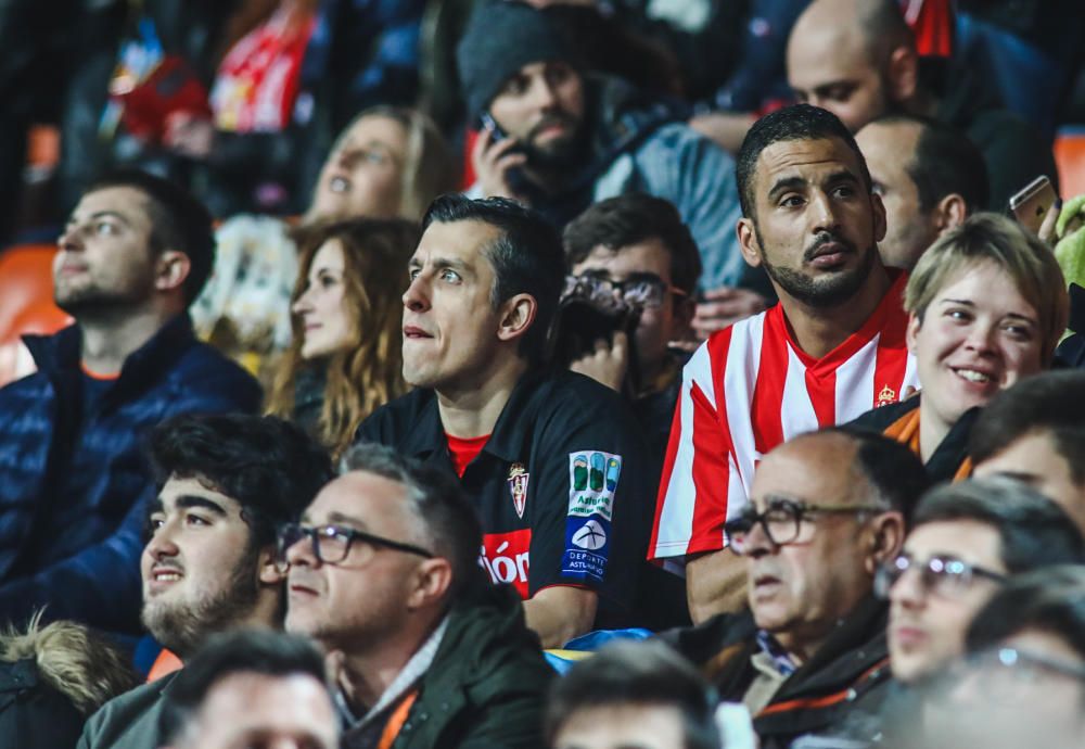 El Valencia - Sporting en imágenes