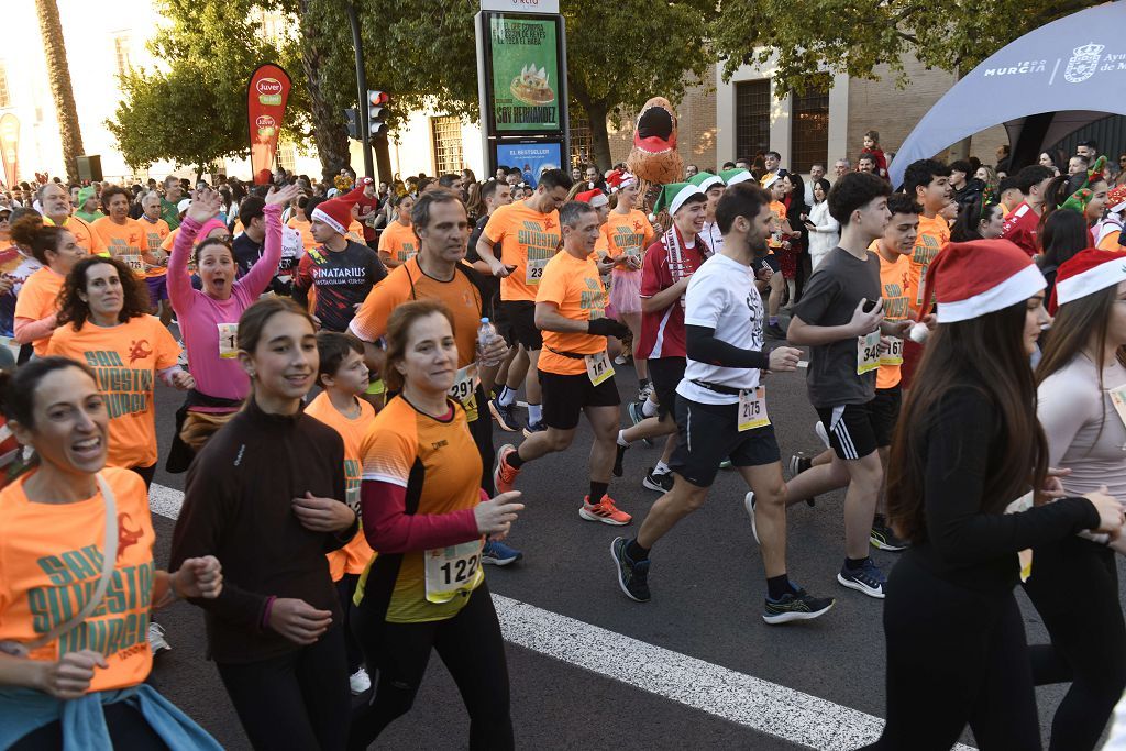 La San Silvestre 2025 en Murcia, en fotografías