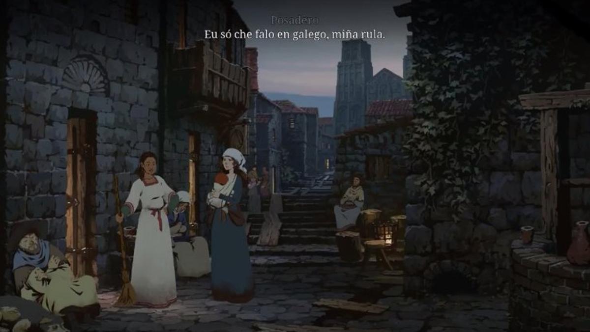 O videoxogo de 'Os Piares da Terra' fala galego